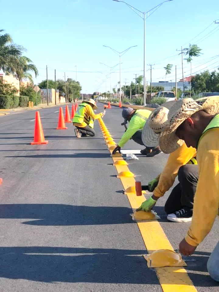 Boyas de confinamiento vial TEPATE — Protección de obra